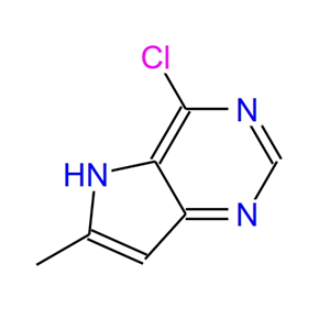 4-氯-6-甲基-5H-吡咯并[3,2-d]嘧啶
