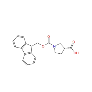 N-FMOC-R-吡咯烷-3-羧酸,Fmoc-D-β-Pro-OH