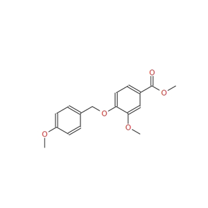 3-甲氧基-4-((4-甲氧基芐基)氧基)苯甲酸甲酯 1354549-24-8