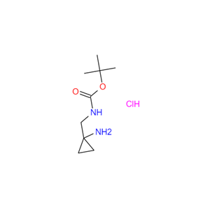 ((1-氨基环丙基)甲基)氨基甲酸叔丁酯盐酸盐,tert-Butyl ((1-aminocyclopropyl)methyl)carbamate hydrochloride