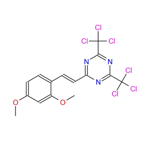 2-(2,4-二甲氧基苯乙烯基)-4,6-双(三氯甲基)-1,3,5-三嗪