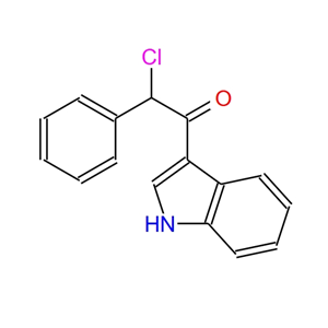 2-氯-1-(1H-吲哚-3-基)-2-苯乙酮
