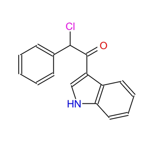 2-氯-1-(1H-吲哚-3-基)-2-苯乙酮,2-CHLORO-1-(1H-INDOL-3-YL)-2-PHENYL-ETHANONE