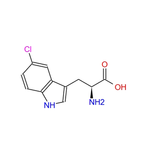 DL-2-氨基-3-(5-氯-1H-吲哚-3-基)丙酸 154-07-4