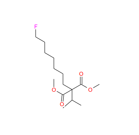 (7-氟庚基)异丙基丙二酸二甲酯,(7-Fluoroheptyl)isopropylmalonic acid dimethyl ester