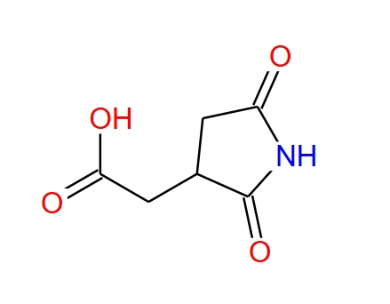 2,5-二氧代-3-吡咯烷乙酸,2-(2,5-dioxopyrrolidin-3-yl)acetic acid