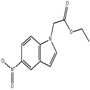 5-硝基-1H-吲哚-1-乙酸乙酯,Ethyl 5-nitro-1H-indole-1-acetate