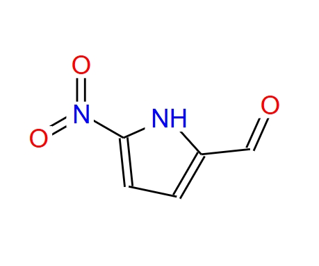 5-硝基吡咯-2-甲醛,5-Nitro-1H-pyrrole-2-carbaldehyde