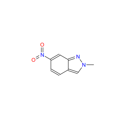 2-甲基-6-硝基-2H-吲唑,(Beilstein Handbook Reference)