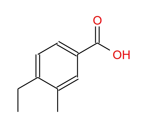 4-乙基-3-甲基苯甲酸,Benzoic acid, 4-ethyl-3-methyl-