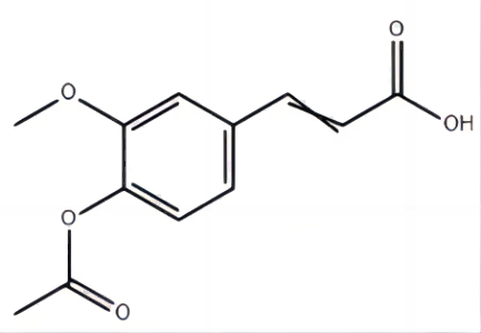 4-乙酰氧基-3-甲氧基肉桂酸,4-ACETOXY-3-METHOXYCINNAMIC ACID