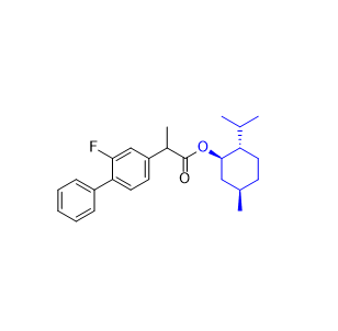 氟比洛芬杂质05,(1R,2S,5R)-2-isopropyl-5-methylcyclohexyl 2-(2-fluoro-[1,1'-biphenyl]-4-yl)propanoate