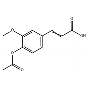 高纯度4-乙酰氧基-3-甲氧基肉桂酸