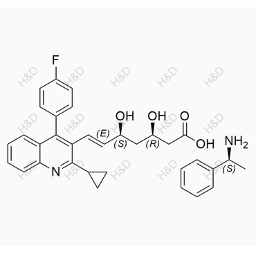 匹伐他汀(苯乙胺鹽),Pitavastatin(Phenylethylamine Salt)