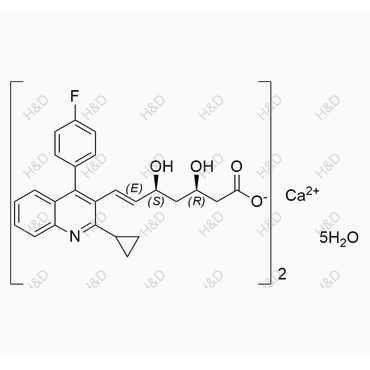 匹伐他汀五水合物(钙盐),Pivastatin pentahydrate(Calcium Salt)