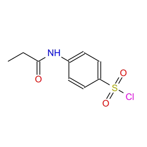 4-(1-氧代丙基氨基)苯磺酰氯,4-(propionylamino)benzenesulfonyl chloride