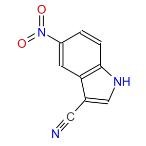 5-硝基吲哚-3-甲腈