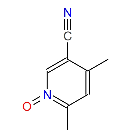 4,6-二甲基-3-氰基吡啶氮氧化物,4,6-dimethyl-1-oxidopyridin-1-ium-3-carbonitrile