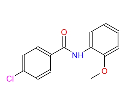 4-氯-N-(2-甲氧基苯基)苯甲酰胺,4-Chloro-N-(2-Methoxyphenyl)benzaMide