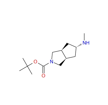 (3AR,5S,6AS)-5-(甲基氨基)六氢环戊烷并[C]吡咯-2(1H)-甲酸 叔丁酯,Tert-Butyl(3aR,5s,6aS)-5-(methylamino)hexahydrocyclopenta[c]pyrrole-2(1H)-carboxylate