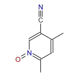 4,6-二甲基-3-氰基吡啶氮氧化物,4,6-dimethyl-1-oxidopyridin-1-ium-3-carbonitrile
