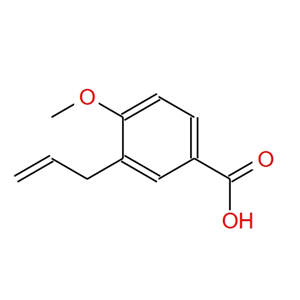 3-烯丙基-4-甲氧基苯甲酸