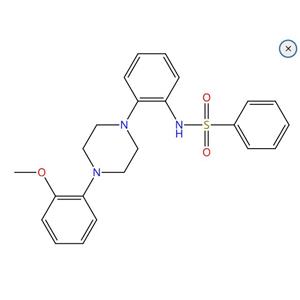N-{2-[4-(2-methoxyphenyl)piperazin-1-yl]phenyl}benzenesulfonamid