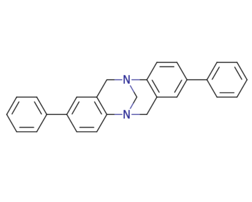 2,8-diphenyl-5,6,11,12-tetrahydro-5,11-methanodibenzo<1,5>diazocine