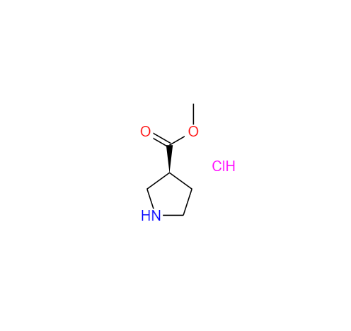 (S)-甲基吡咯烷-3-羧酸盐酸盐,(S)-Methyl pyrrolidine-3-carboxylate hydrochloride
