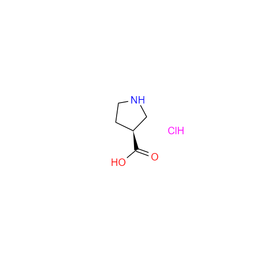 S-吡咯烷-3-羧酸盐酸盐,(3S)-pyrrolidine-3-carboxylic acid hydrochloride