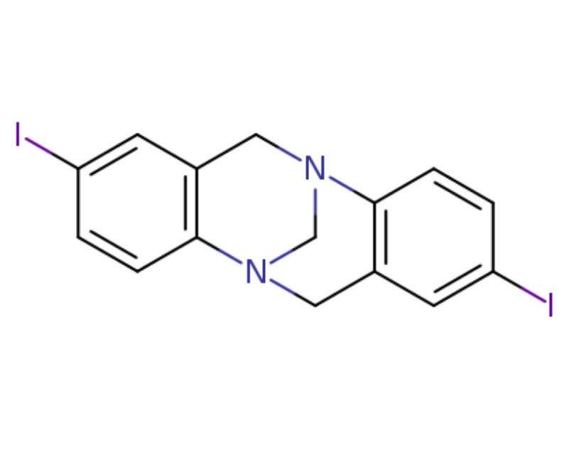 2,8-diiodo-6H,12H-5,11-methanodibenzo[b,f][1,5]diazocine,2,8-diiodo-6H,12H-5,11-methanodibenzo[b,f][1,5]diazocine