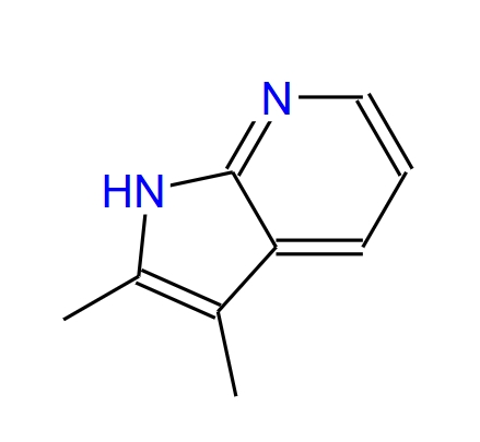 2,3-二甲基-1H-吡咯并[2,3-B]吡啶,1H-Pyrrolo[2,3-b]pyridine, 2,3-dimethyl-