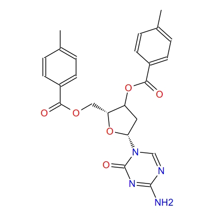 3',5'-二对甲苯甲酰氧基-2-脱氧-5-氮杂胞苷,3',5'-di-o-toluoyl-2-deoxy-5-azacytosine