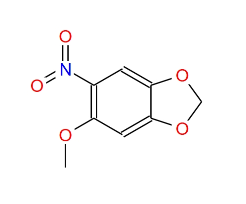 5-甲氧基-6-硝基苯并[d] [1,3]二氧雜環(huán)戊烷,5-methoxy-6-nitrobenzo[d][1,3]dioxole