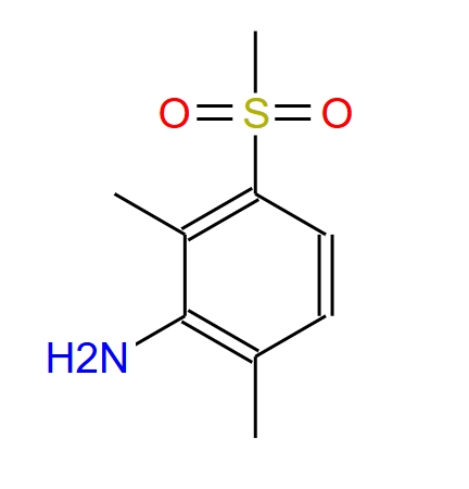 2,6-二甲基-3-(甲磺酰基)苯胺,2,6-DIMETHYL-3-(METHYLSULFONYL)ANILINE