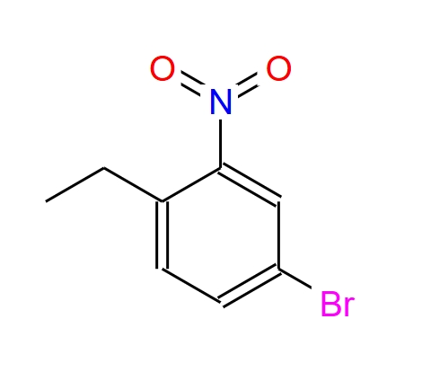 4-溴-1-乙基-2-硝基苯,4-bromo-1-ethyl-2-nitrobenzene