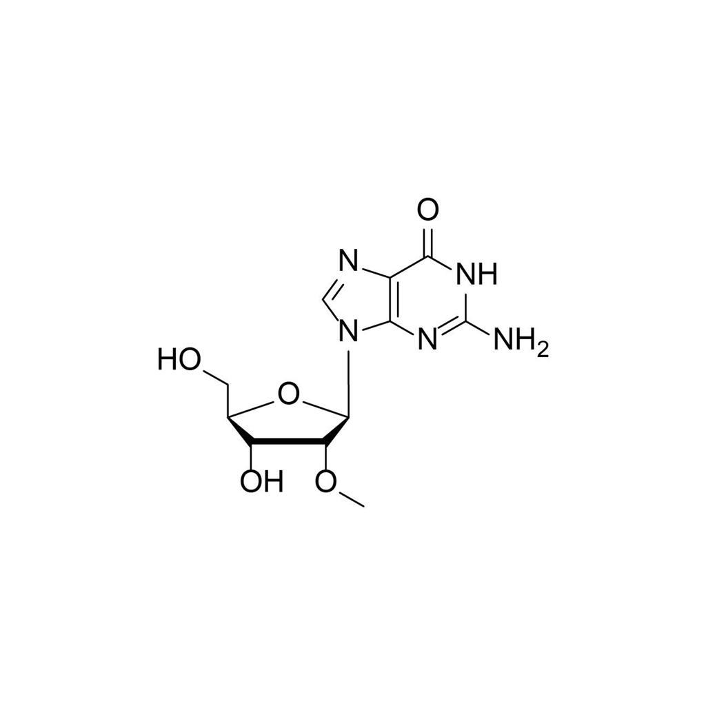 2'-甲氧基鸟苷,2'-O-Methylguanosine