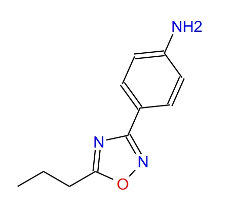 4-(5-丙基-1,2,4-噁二唑-3-基)苯胺,4-(5-Propyl-1,2,4-oxadiazol-3-yl)aniline