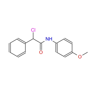 2-氯-N-(4-甲氧基苯基)-2-苯基乙酰胺,2-Chloro-N-(4-methoxyphenyl)-2-phenylacetamide