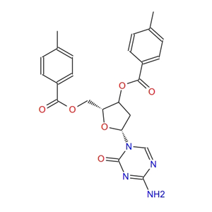 3',5'-二对甲苯甲酰氧基-2-脱氧-5-氮杂胞苷