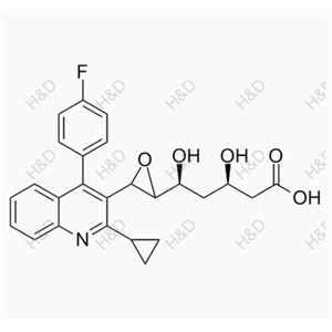 匹伐他汀双键环氧杂质,Pitavastatin Double Bond Epoxy Impurity