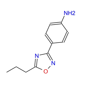 4-(5-丙基-1,2,4-噁二唑-3-基)苯胺,4-(5-Propyl-1,2,4-oxadiazol-3-yl)aniline