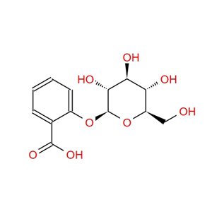 2-O-BETA-吡喃葡萄糖基水杨酸,Benzoic acid, 2-(beta-D-glucopyranosyloxy)-