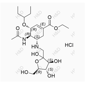 奥司他韦果糖加合物2（盐酸盐）,Oseltamivir Fructose Adduct 2 (Hydrochloride)