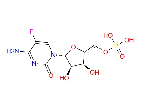 5-氟-5'-胞苷酸,Cytidine, 5-fluoro-, 5'-(dihydrogen phosphate) (8CI)