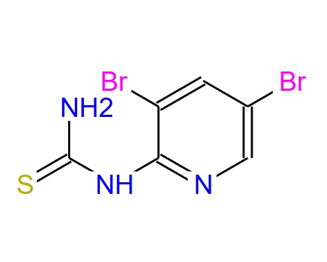 N-(3,5-二溴-2-吡啶基)硫代尿,N-(3,5-DibroMo-2-pyridyl)thiourea