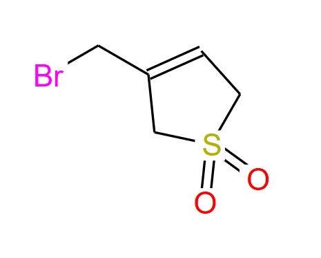 3-(溴甲基)-2,5-二氫噻吩1,1-二氧化物,3-(BROMOMETHYL)-2,5-DIHYDRO-1H-1-LAMBDA6-THIOPHENE-1,1-DIONE