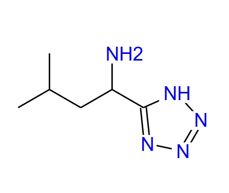 3-甲基-1-(1H-1,2,3,4-四唑-5-基)丁烷-1-胺,3-methyl-1-(1H-1,2,3,4-tetrazol-5-yl)butan-1-amine