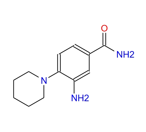 3-氨基-4-哌啶-1-基苯甲酰胺,3-AMINO-4-PIPERIDIN-1-YL-BENZAMIDE