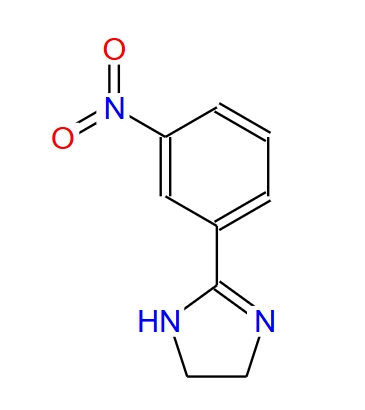 2-(3-硝基苯)-4,5-二氢-1H-咪唑,4,5-dihydro-2-(3-nitrophenyl)-1H-imidazole